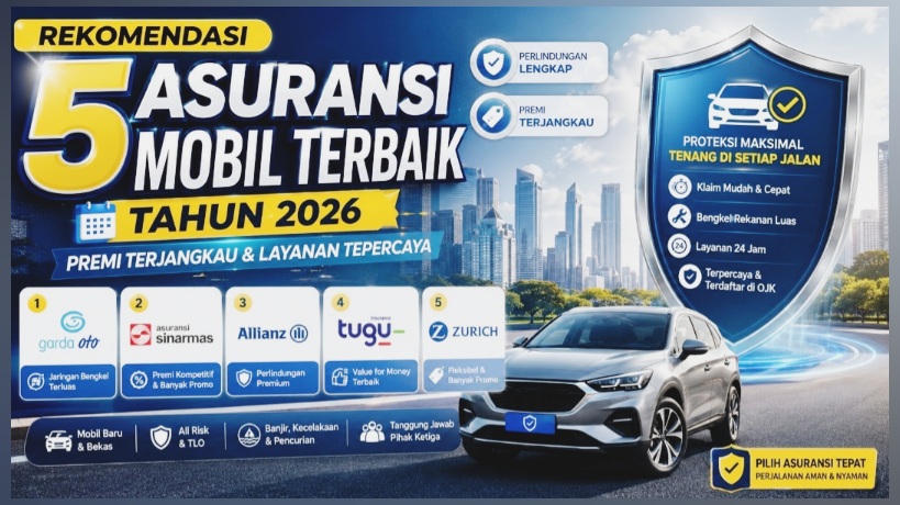 Rekomendasi 5 Asuransi Mobil Terbaik 2026