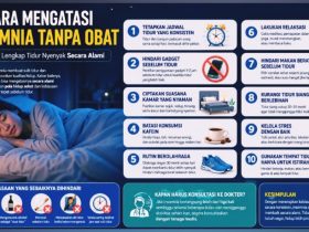 10 Cara Mengatasi Insomnia Tanpa Obat