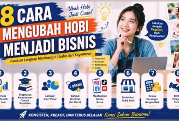 8 Cara Mengubah Hobi Menjadi Bisnis