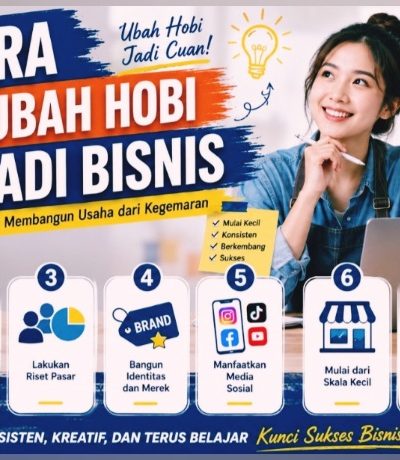 8 Cara Mengubah Hobi Menjadi Bisnis