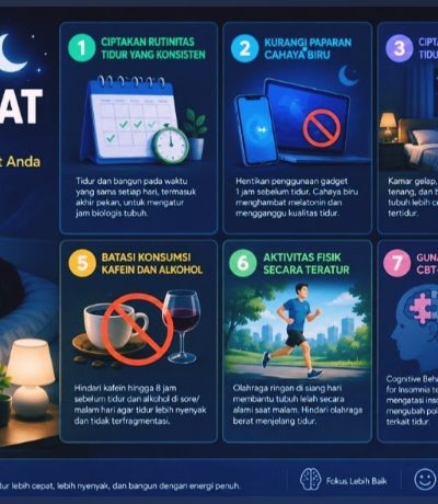Inilah 8 Tips Tidur Cepat