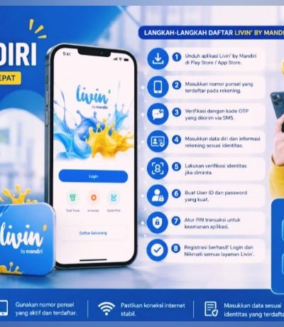 Inilah Cara Daftar Livin Mandiri