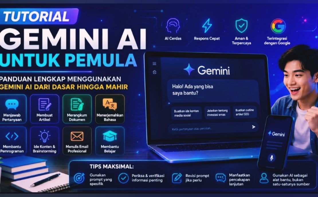 Inilah Tutorial Gemini AI untuk Pemula