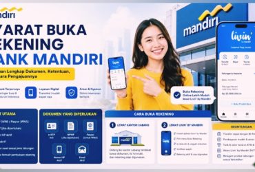 Syarat Buka Rekening Bank Mandiri