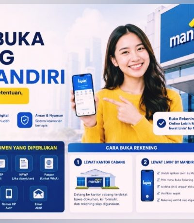 Syarat Buka Rekening Bank Mandiri