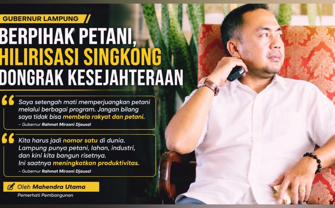 Gubernur Lampung Berpihak Petani