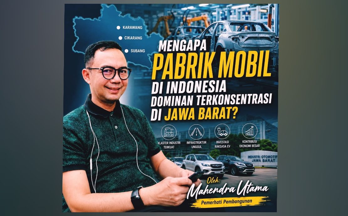 Pabrik Mobil di Indonesia Dominan di Jawa Barat
