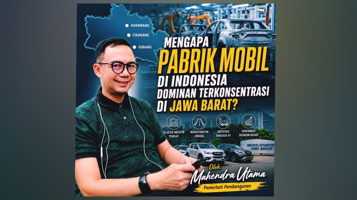 Pabrik Mobil di Indonesia Dominan di Jawa Barat