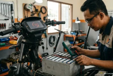 Baterai Motor Listrik Mulai Drop Setelah Berapa Lama Pemakaian?
