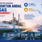 Infrastruktur Andal Pertagas