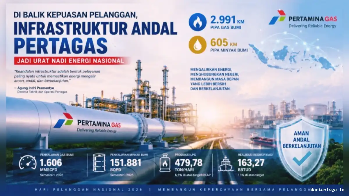 Infrastruktur Andal Pertagas