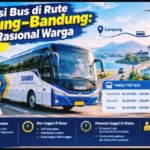 Dominasi Bus di Rute Lampung-Bandung