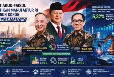 Duet Agus-Faisol Buktikan Manufaktur RI Tumbuh