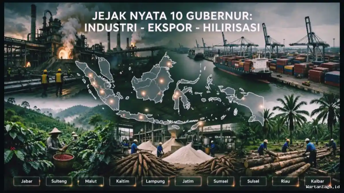 Jejak Nyata 10 Gubernur dalam Agenda Industri
