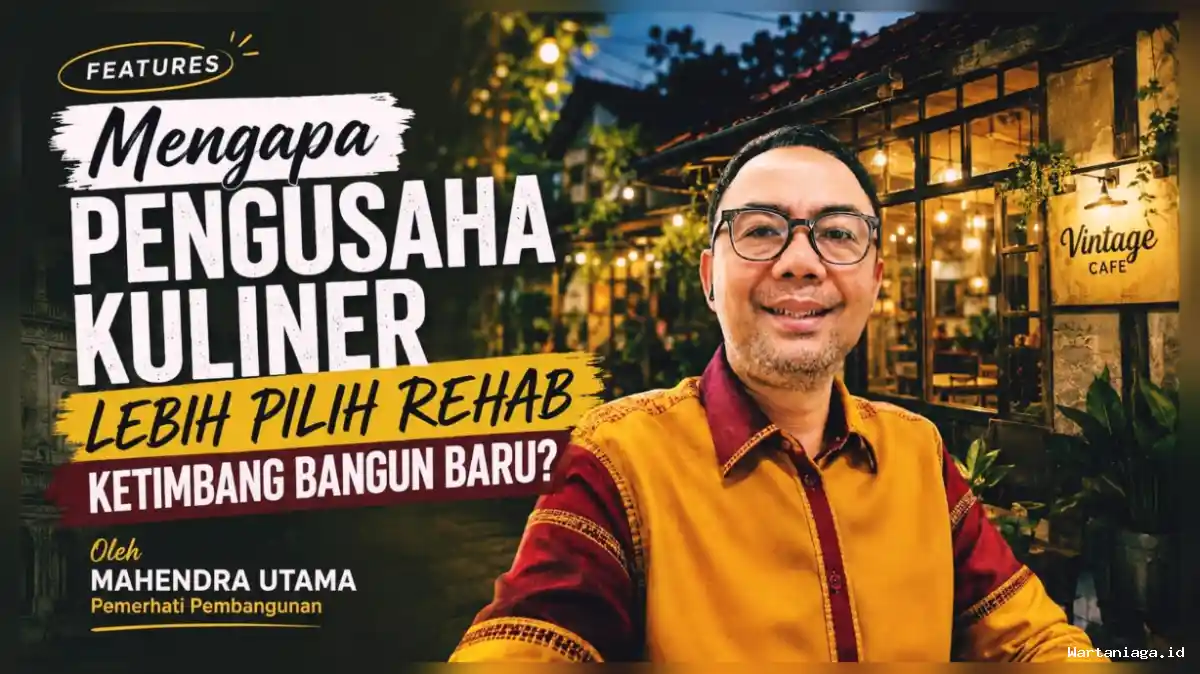 Mengapa Pengusaha Kuliner Lebih Pilih Rehab