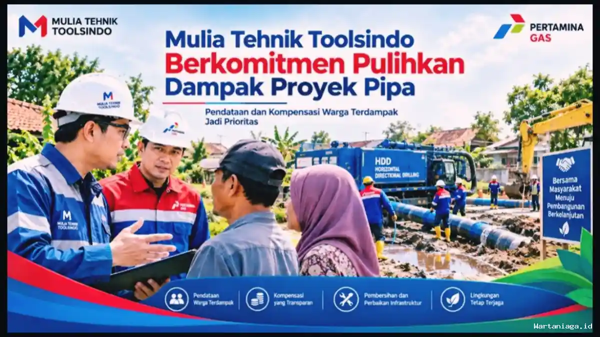 Mulia Tehnik Toolsindo Berkomitmen Pulihkan Dampak