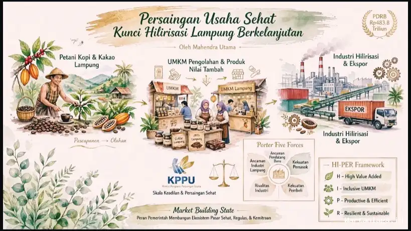 Persaingan Usaha Sehat Kunci Hilirisasi