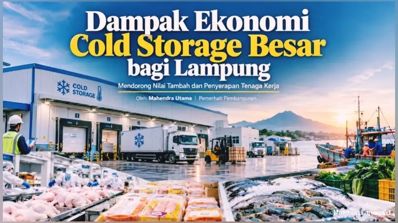 Dampak Ekonomi Cold Storage Besar bagi Lampung