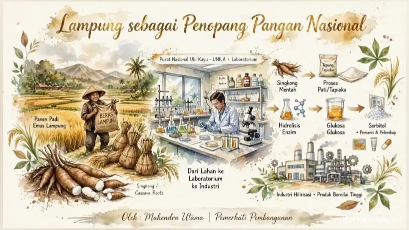 Lampung sebagai Penopang Pangan Nasional