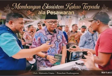 Membangun Ekosistem Kakao Terpadu ala Pesawaran