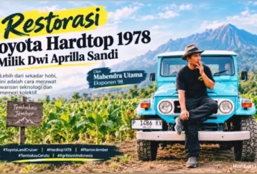 Toyota Hardtop 1978 Milik Dwi Aprilla Sandi
