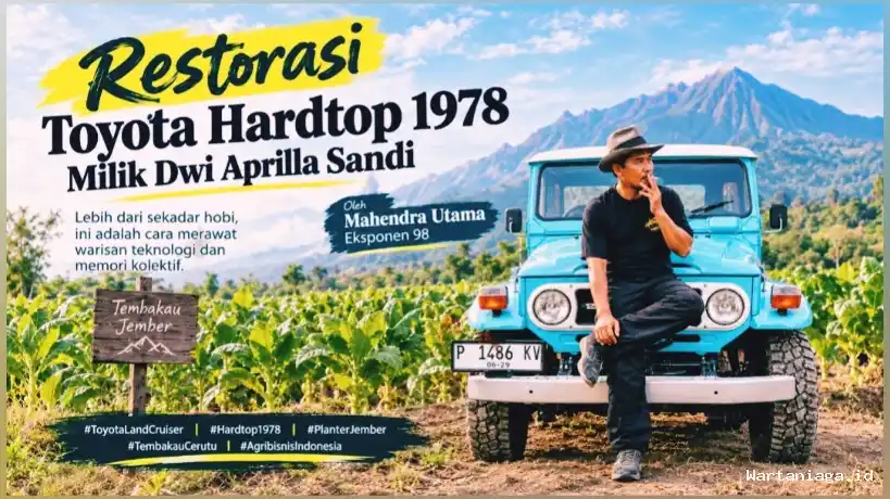 Toyota Hardtop 1978 Milik Dwi Aprilla Sandi
